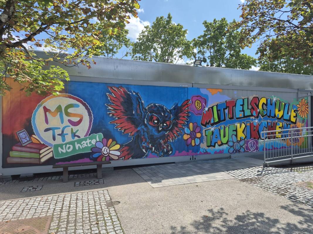 Graffitiprojekt Pausenhof 2026